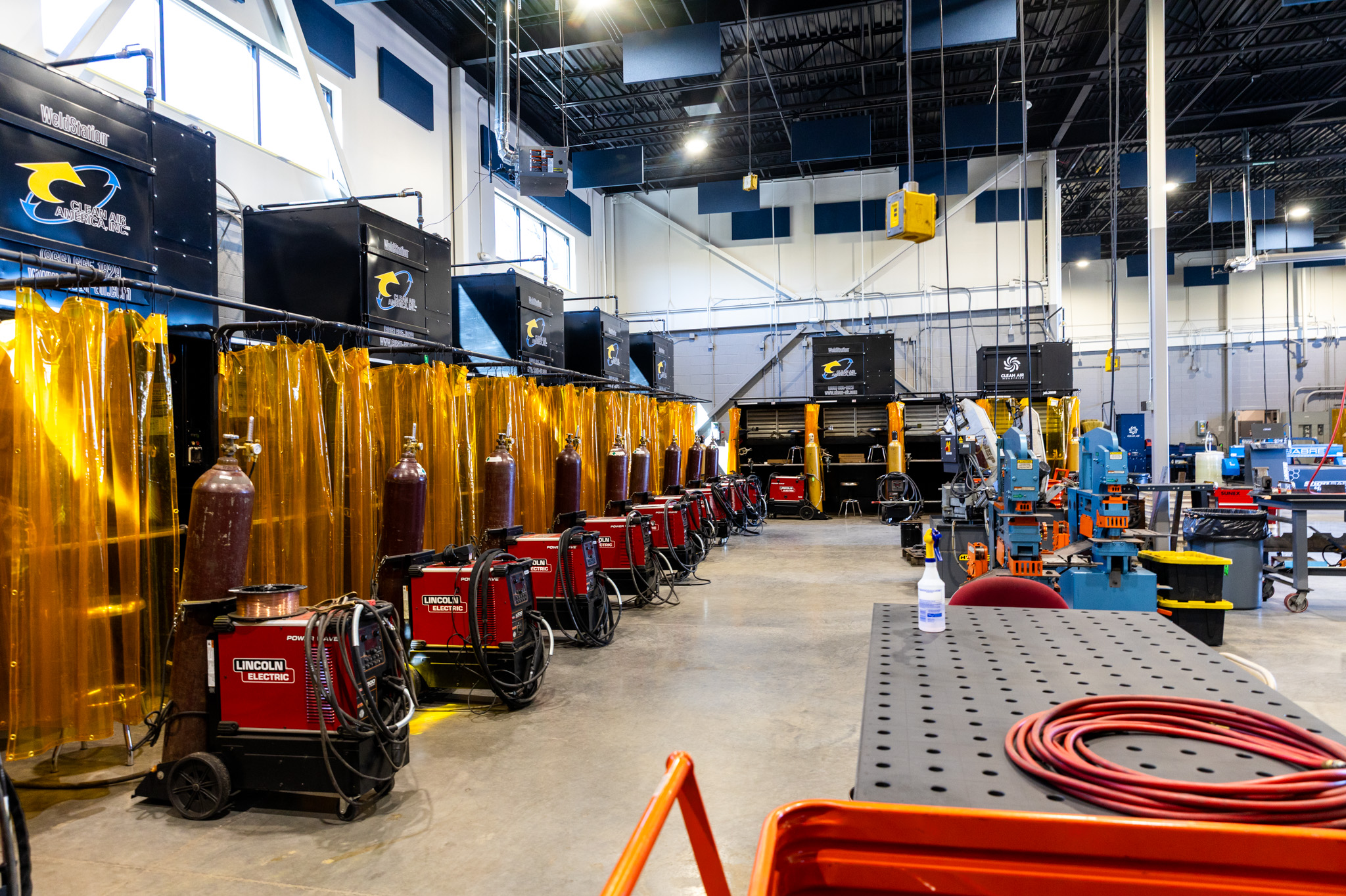 Welding Shop at VHCC