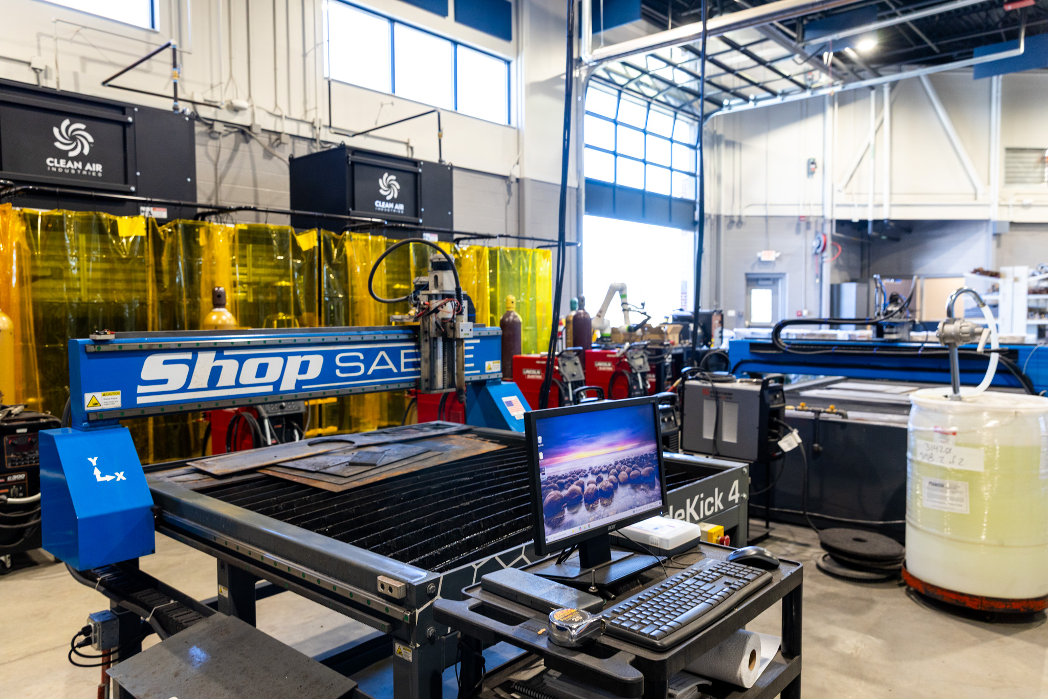 Welding Lab at VHCC