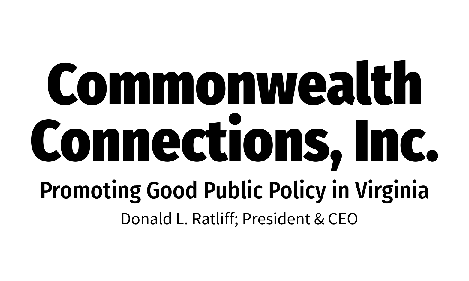 Commonwealth Connections, Inc. Logo