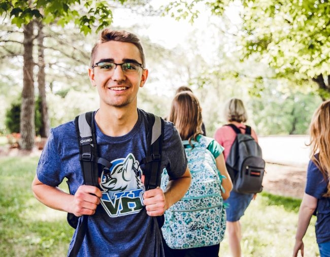Male VHCC Student Smiling