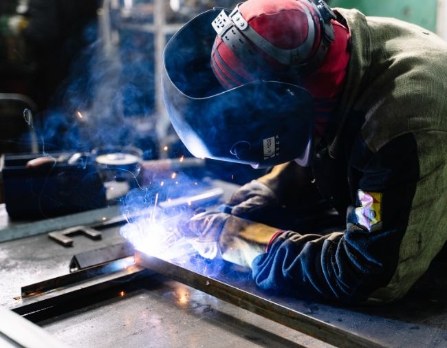 Person Welding