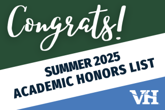 Summer 2025 Academic Honors List Graphic