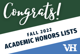 Congrats! Fall 2022 Academic Honors Lists