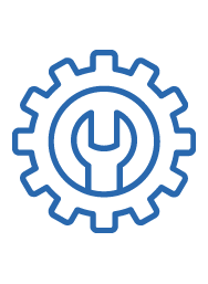gear and wrench icon