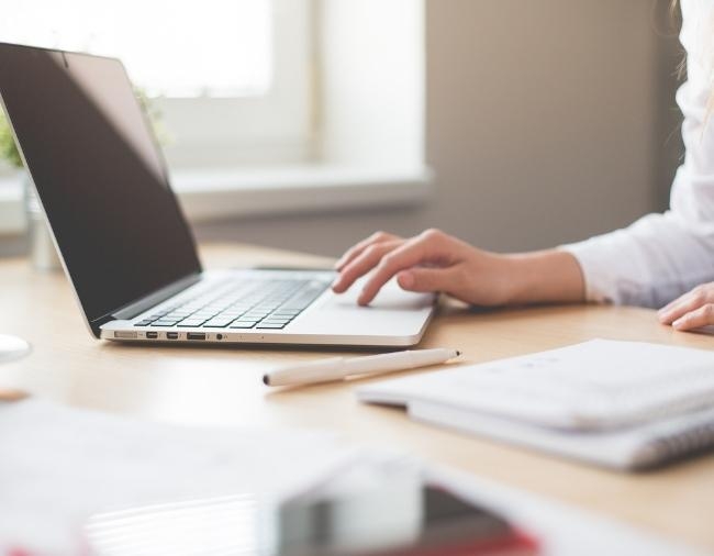 Woman on Laptop
